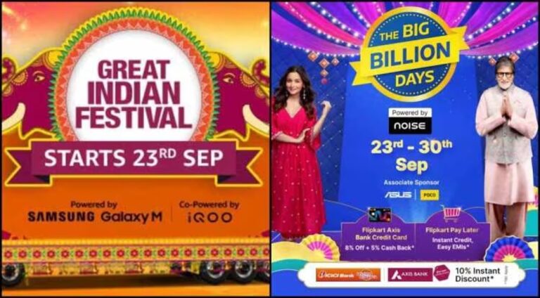 Flipkart Big Billion Days Sale to kick start along with Amazon Great Indian Festival, here's what you can expect: