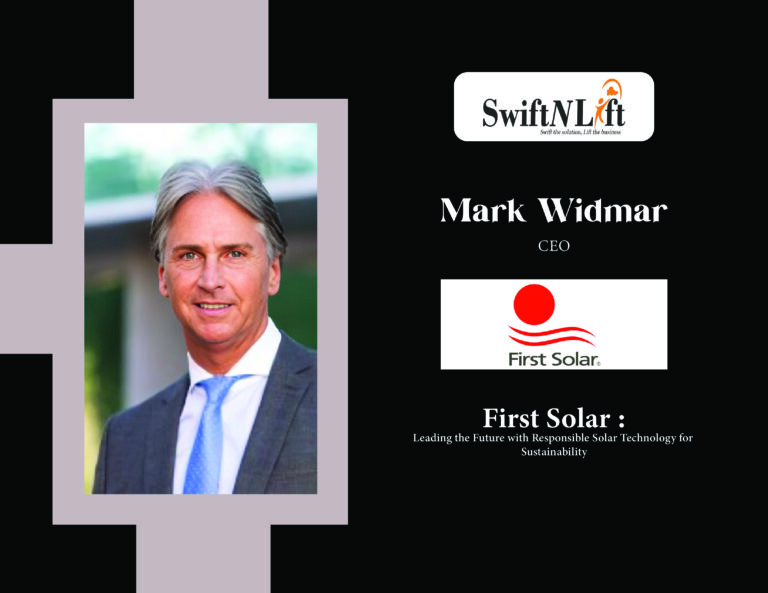  First Solar: Leading the Future with Responsible Solar Technology for Sustainability.