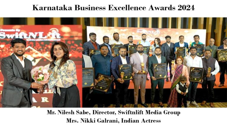 Nikki Galrani at Karnataka Business Excellence Awards 2024: Celebrating Glory